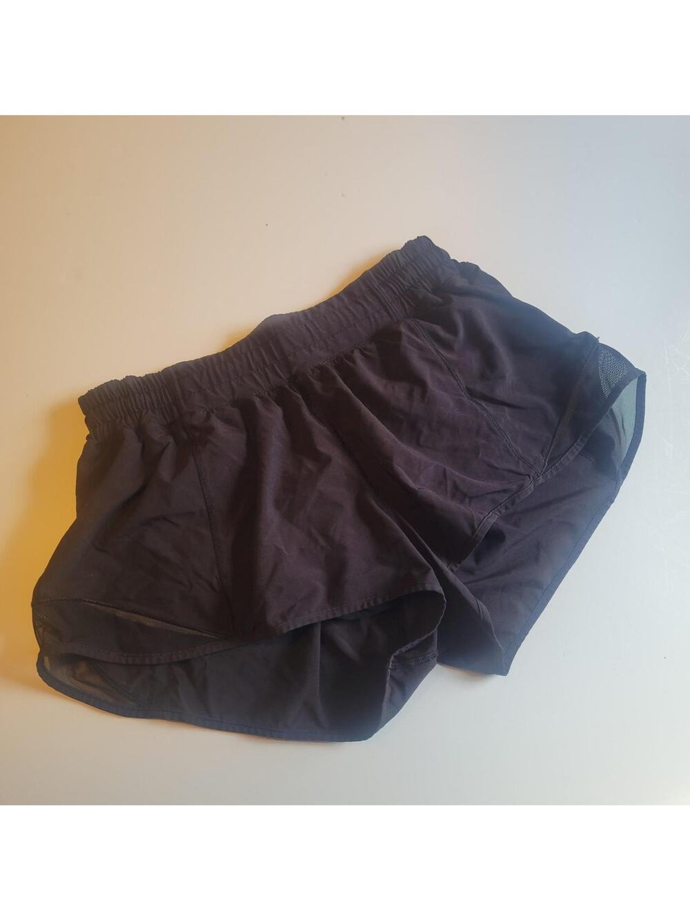 lululemon Black running shorts sz 8